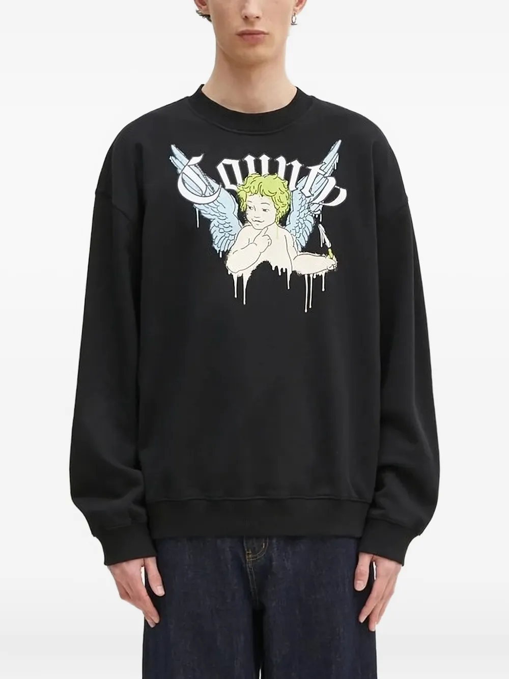 Толстовка с принтом Marcelo Burlon County Of Milan, черный
Толстовка с принтом Marcelo Burlon County Of Milan, черный