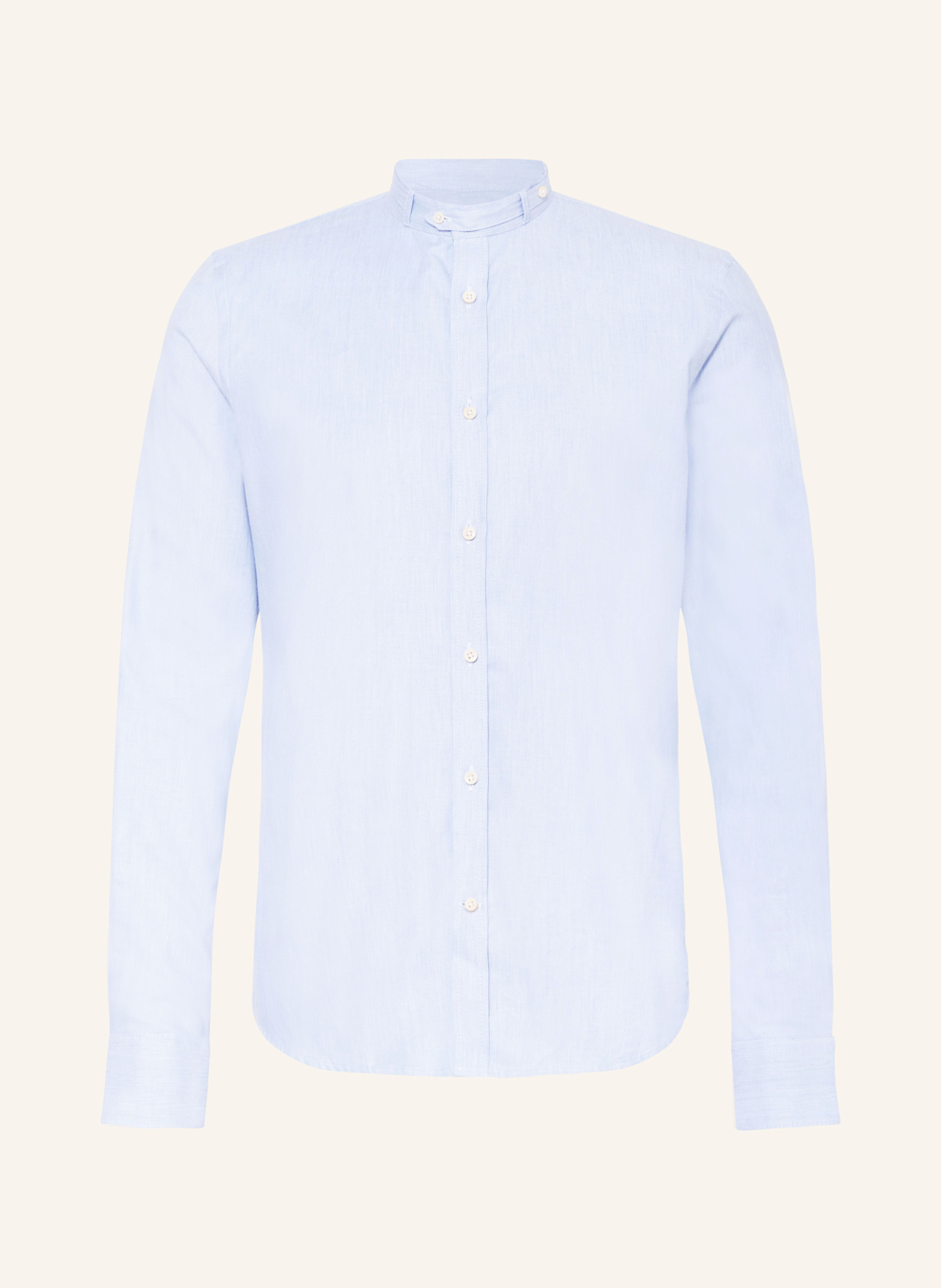 Традиционная рубашка облегающего кроя с воротником-стойкой Gottseidank, голубой
Традиционная рубашка облегающего кроя с воротником-стойкой Gottseidank, голубой