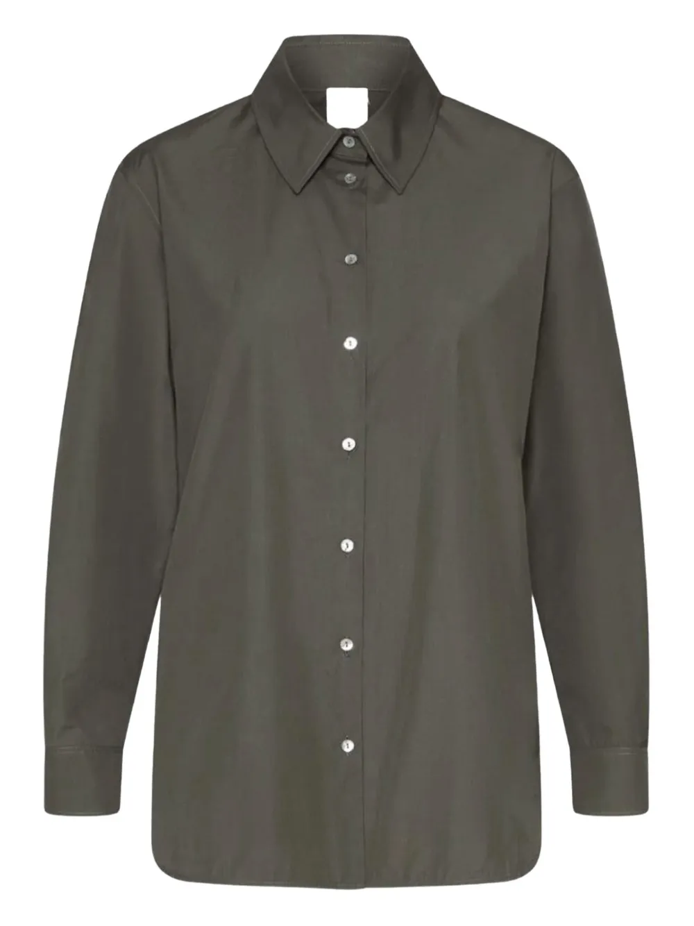 Рубашка из хлопка на пуговицах Marella, зеленый
Рубашка из хлопка на пуговицах Marella, зеленый