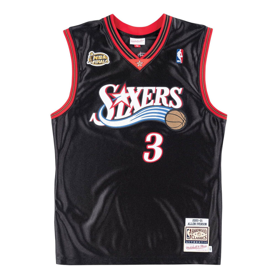 Джерси Mitchell & Ness x NBA Philadelphia 76ers 2000-01 Road Finals Jerseys 'Allen Iverson 3', черный
Джерси Mitchell & Ness x NBA Philadelphia 76ers 2000-01 Road Finals Jerseys 'Allen Iverson 3', черный