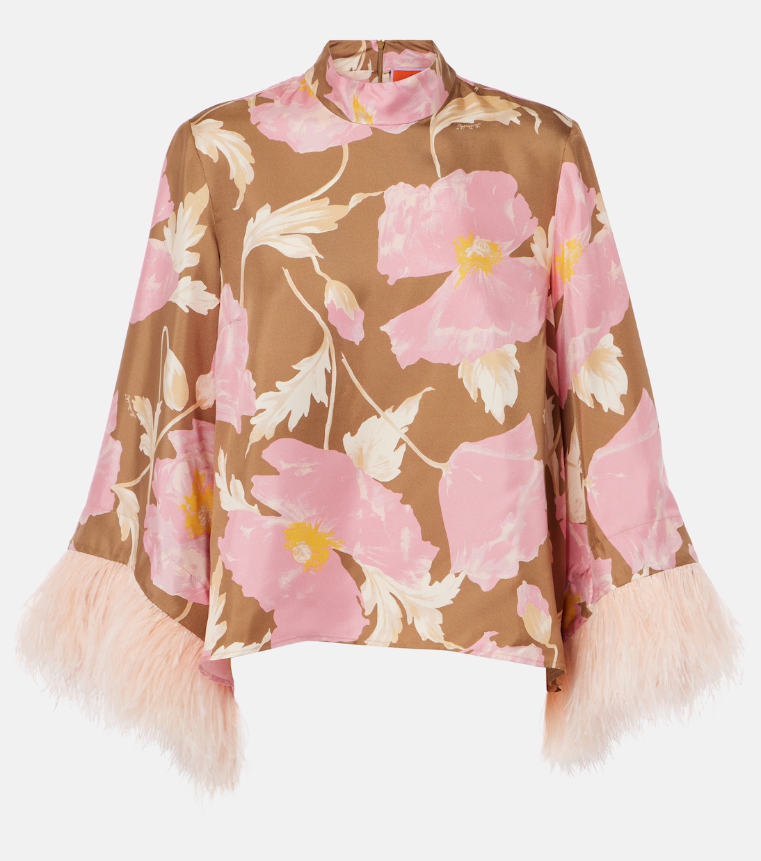 Шелковый топ с отделкой из перьев Make An Exit La DoubleJ, Sylph
Шелковый топ с отделкой из перьев Make An Exit La DoubleJ, Sylph