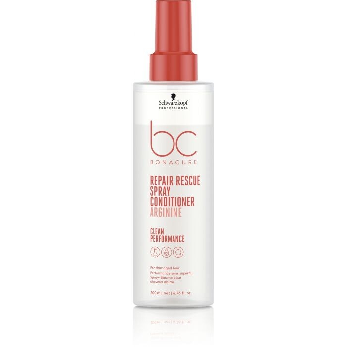 Кондиционер для волос Repair Rescue Spray Conditioner Arginine Bc Schwarzkopf, 200
Кондиционер для волос Repair Rescue Spray Conditioner Arginine Bc Schwarzkopf, 200