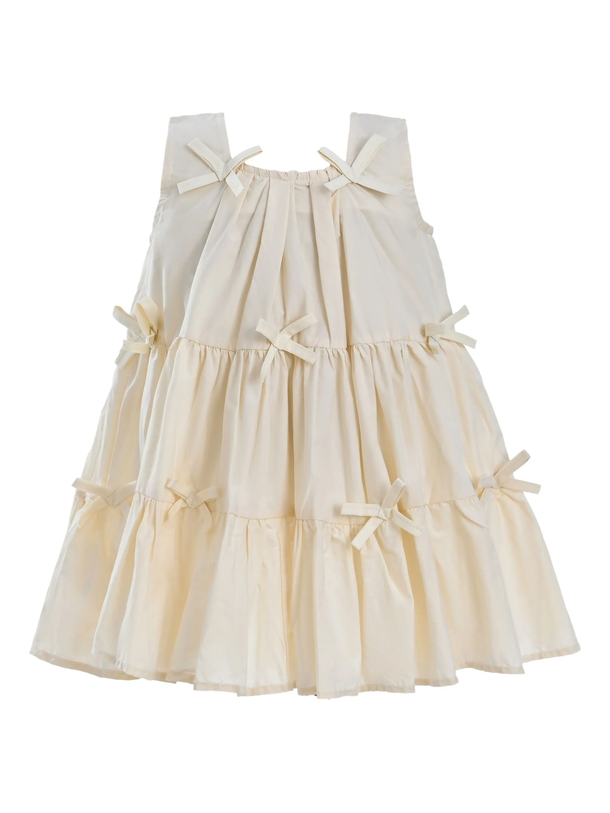 Ярусное платье с бантом Mimi Tutu, нейтральный
Ярусное платье с бантом Mimi Tutu, нейтральный
