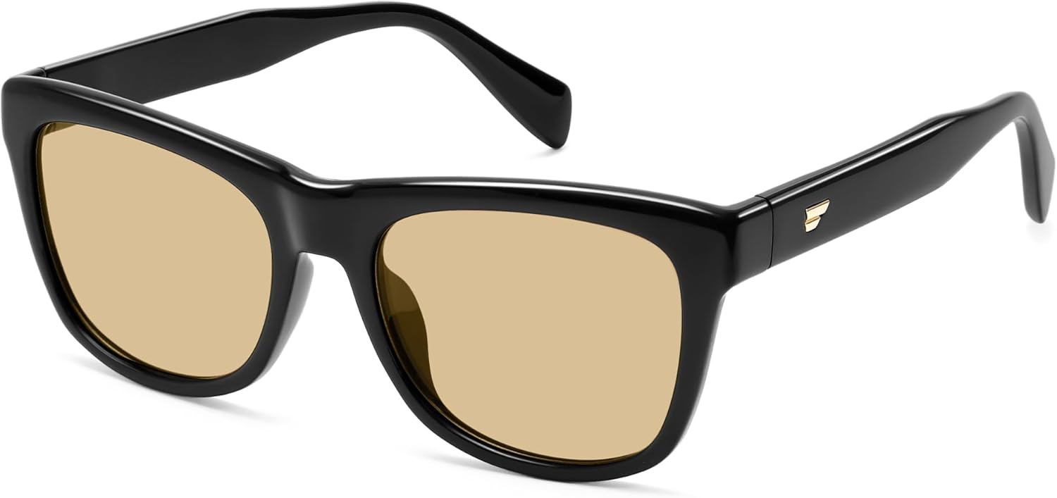 Поляризованные солнцезащитные очки VANLINKER для мужчин и женщин, классический квадратный ретро-стиль, модные дизайнерские очки для вождения VL9867, C2 Black Frame/Light Yellow Lens
Поляризованные солнцезащитные очки VANLINKER для мужчин и женщин, классический квадратный ретро-стиль, модные дизайнерские очки для вождения VL9867, C2 Black Frame/Light Yellow Lens