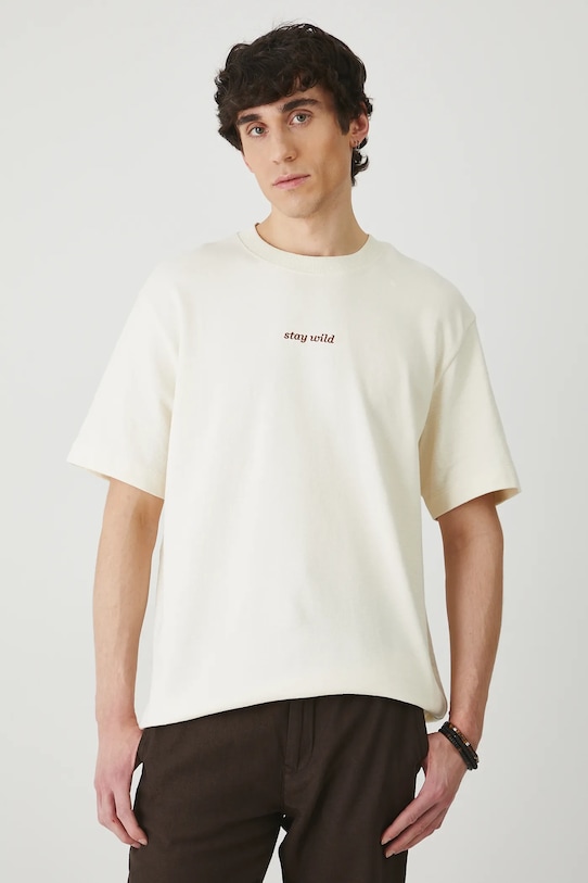 Хлопковая футболка Medicine, бежевый
Хлопковая футболка Medicine, бежевый