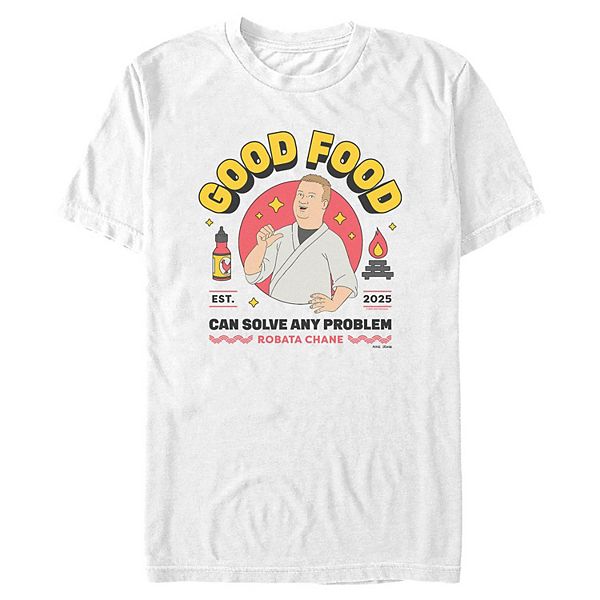 Мужская футболка с принтом Bobby Hill Good Food Licensed Character
Мужская футболка с принтом Bobby Hill Good Food Licensed Character