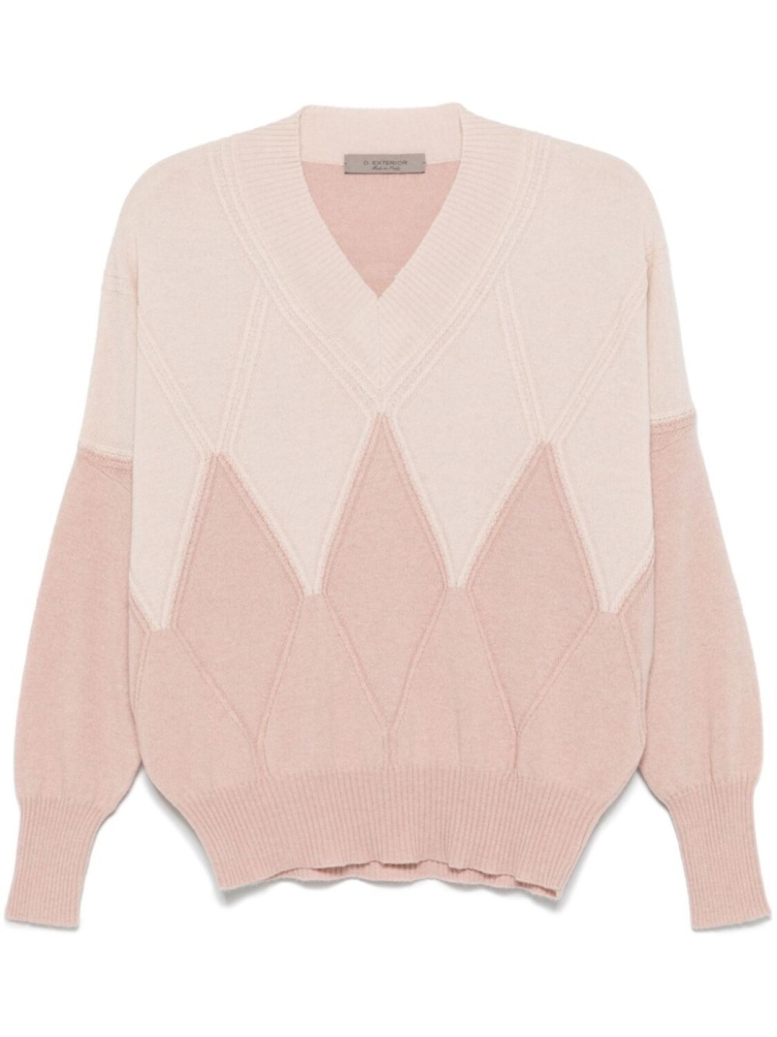 Свитер с узором аргайл D.Exterior, розовый
Свитер с узором аргайл D.Exterior, розовый
