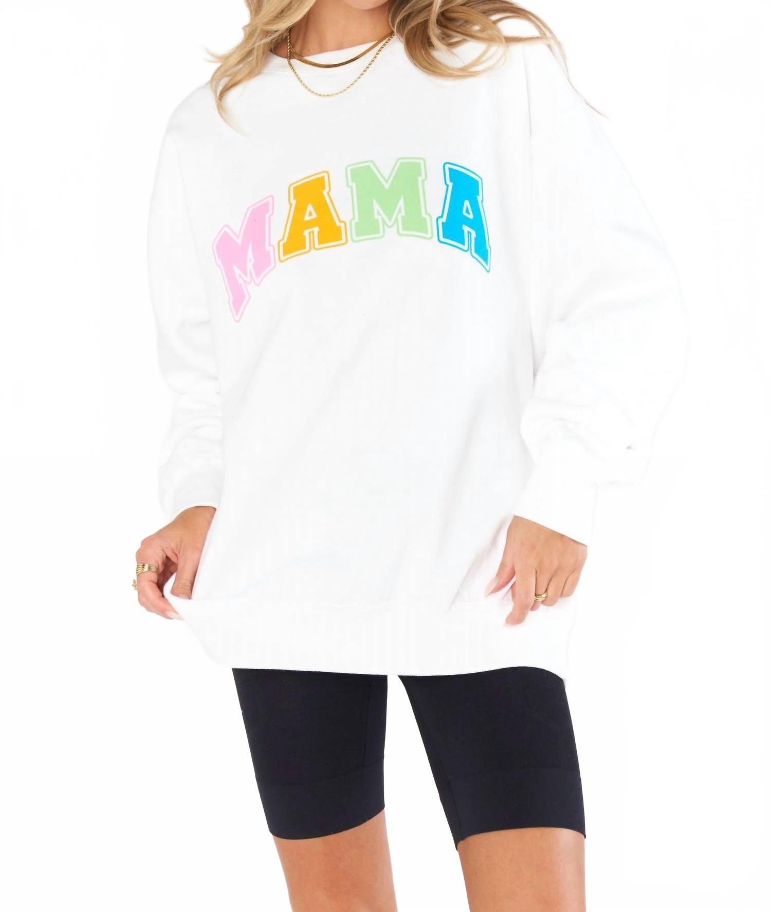 Свитшот Stanley Mama белый Show Me Your Mumu
Свитшот Stanley Mama белый Show Me Your Mumu