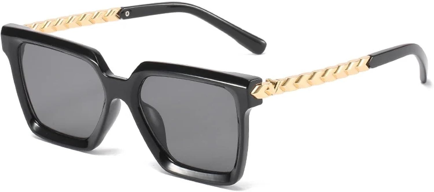 Ретро металлические солнцезащитные очки для женщин, модные, классические, роскошные, мужские, трендовые, для активного отдыха, вождения, путешествий, солнцезащитные очки UV400 TKKTLLT, Black Gray
Ретро металлические солнцезащитные очки для женщин, модные, классические, роскошные, мужские, трендовые, для активного отдыха, вождения, путешествий, солнцезащитные очки UV400 TKKTLLT, Black Gray