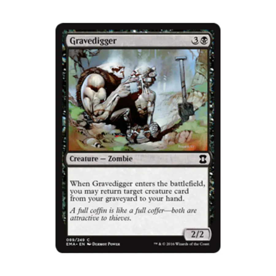 CCG Могильщик (С), MTG - Eternal Masters
CCG Могильщик (С), MTG - Eternal Masters