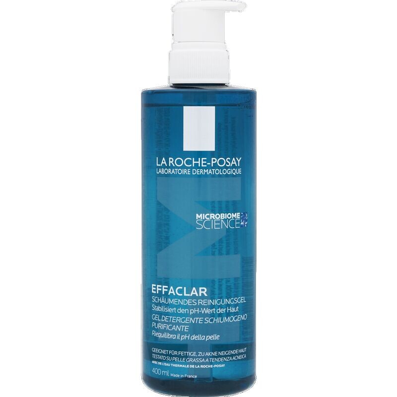Effaclar Очищающий гель-пенка LA ROCHE-POSAY, 400 ml
Effaclar Очищающий гель-пенка LA ROCHE-POSAY, 400 ml
