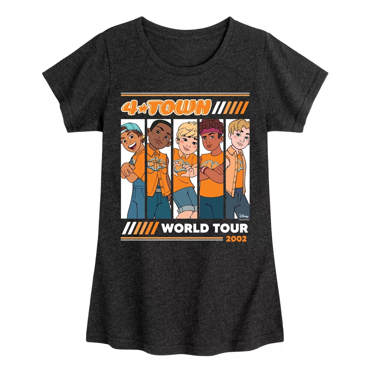 Футболка с графикой Disney/Pixar's Turning Red Girls 7–16, тур 2002 г. Licensed Character, черный
Футболка с графикой Disney/Pixar's Turning Red Girls 7–16, тур 2002 г. Licensed Character, черный