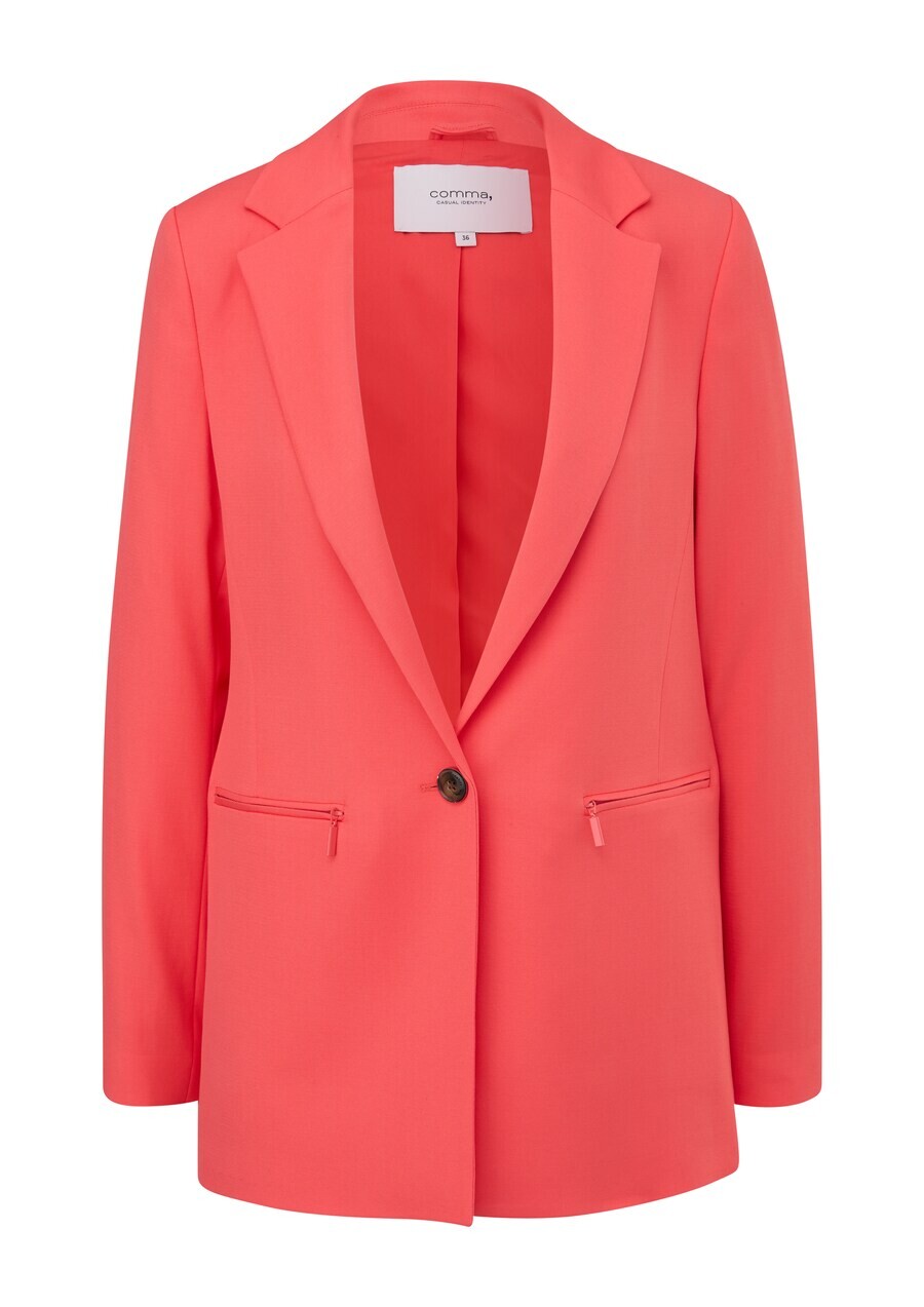 Классический блейзер comma casual identity Blazer, цвет coral
Классический блейзер comma casual identity Blazer, цвет coral