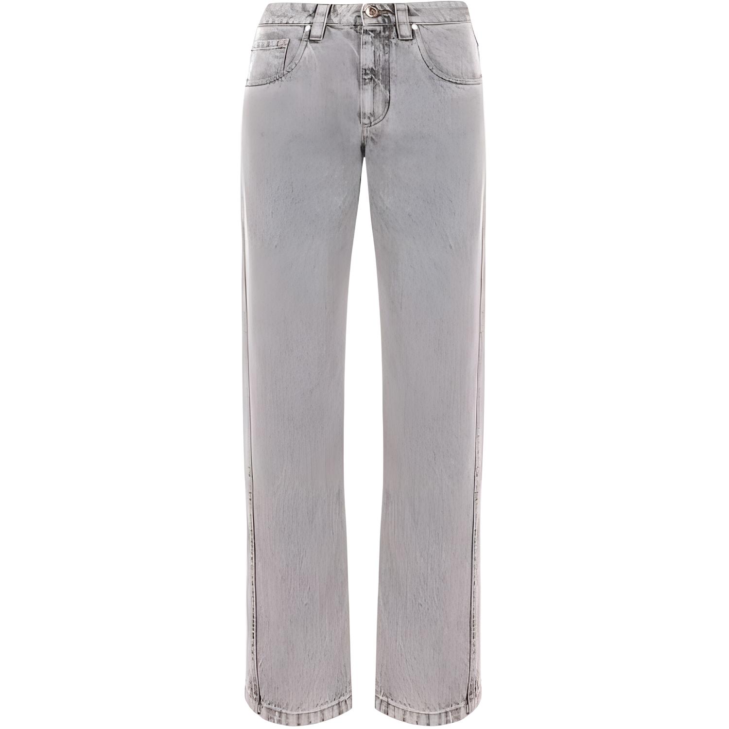 Джинсы прямого кроя с логотипом Brunello Cucinelli, серые
Джинсы прямого кроя с логотипом Brunello Cucinelli, серые