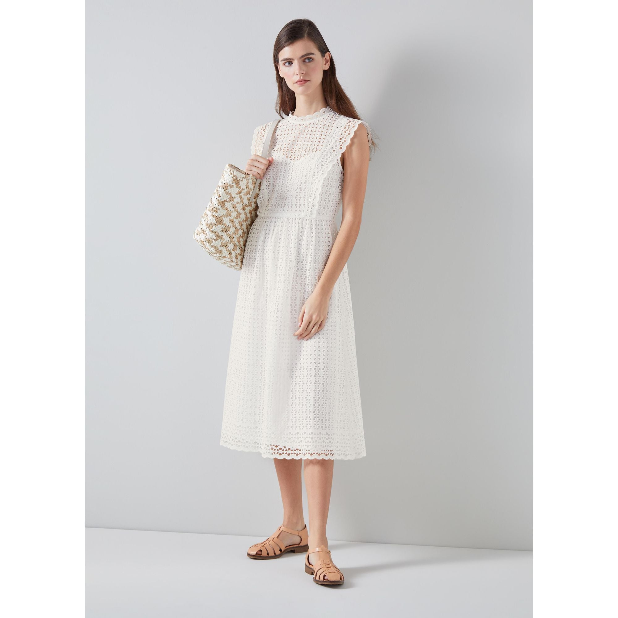 Лейла Платье Lk Bennett, белый
Лейла Платье Lk Bennett, белый