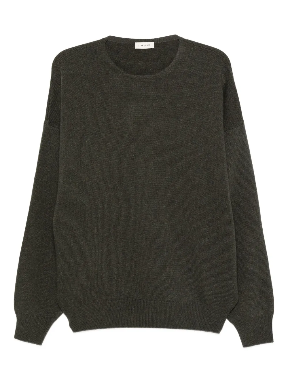 Шерстяной свитер с круглым вырезом Fear Of God, зеленый
Шерстяной свитер с круглым вырезом Fear Of God, зеленый