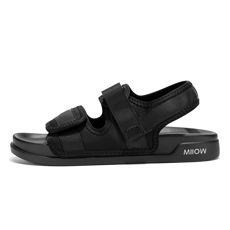 MIIOW Пляжные сандалии мужские, черно-песочные
MIIOW Пляжные сандалии мужские, черно-песочные