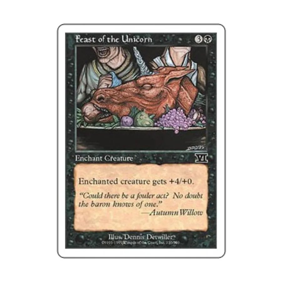 CCG Праздник Единорога (С), MTG - 6th Edition (Classic)
CCG Праздник Единорога (С), MTG - 6th Edition (Classic)