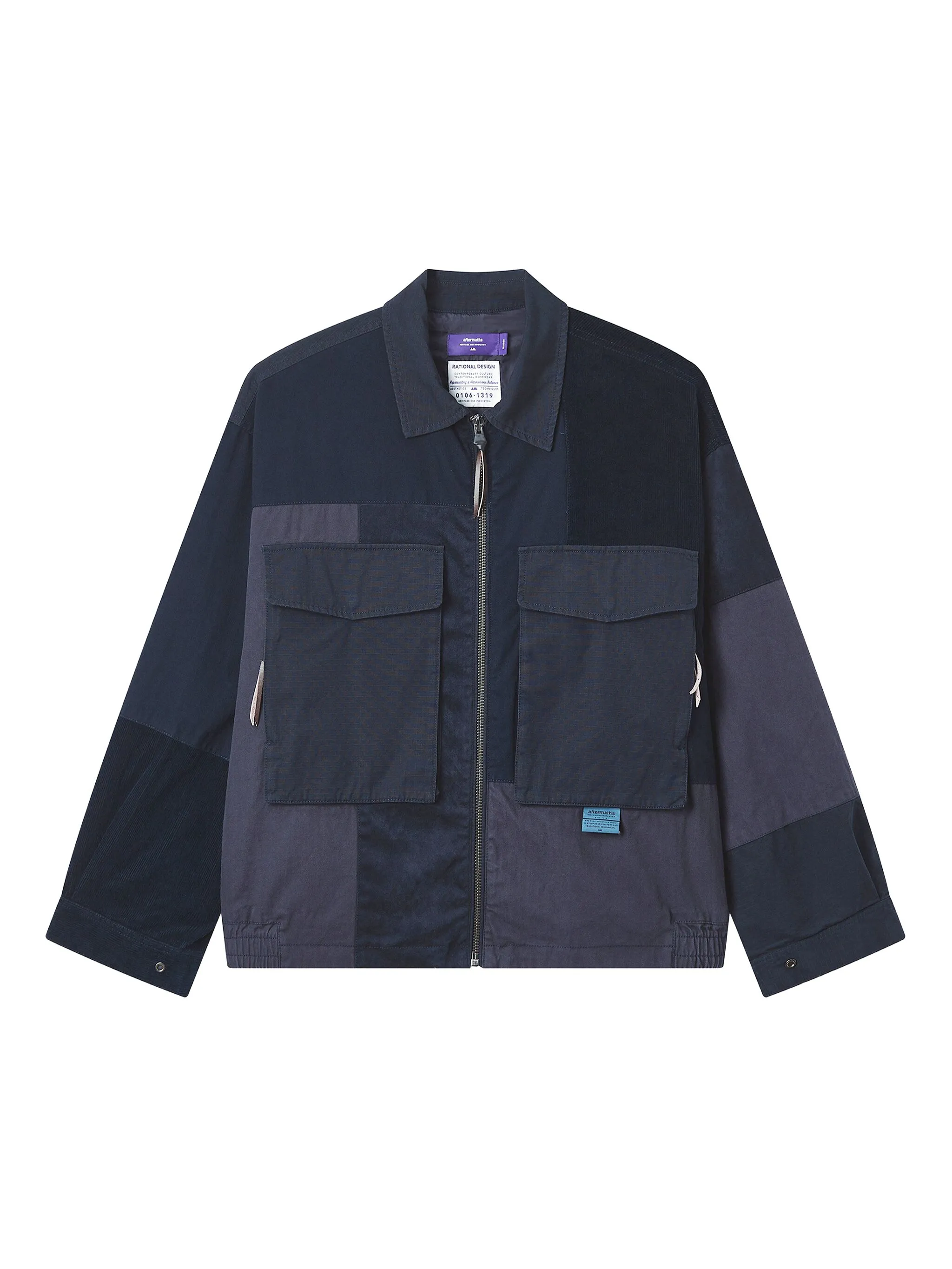 Куртка в технике пэчворк Aftermaths, синий
Куртка в технике пэчворк Aftermaths, синий