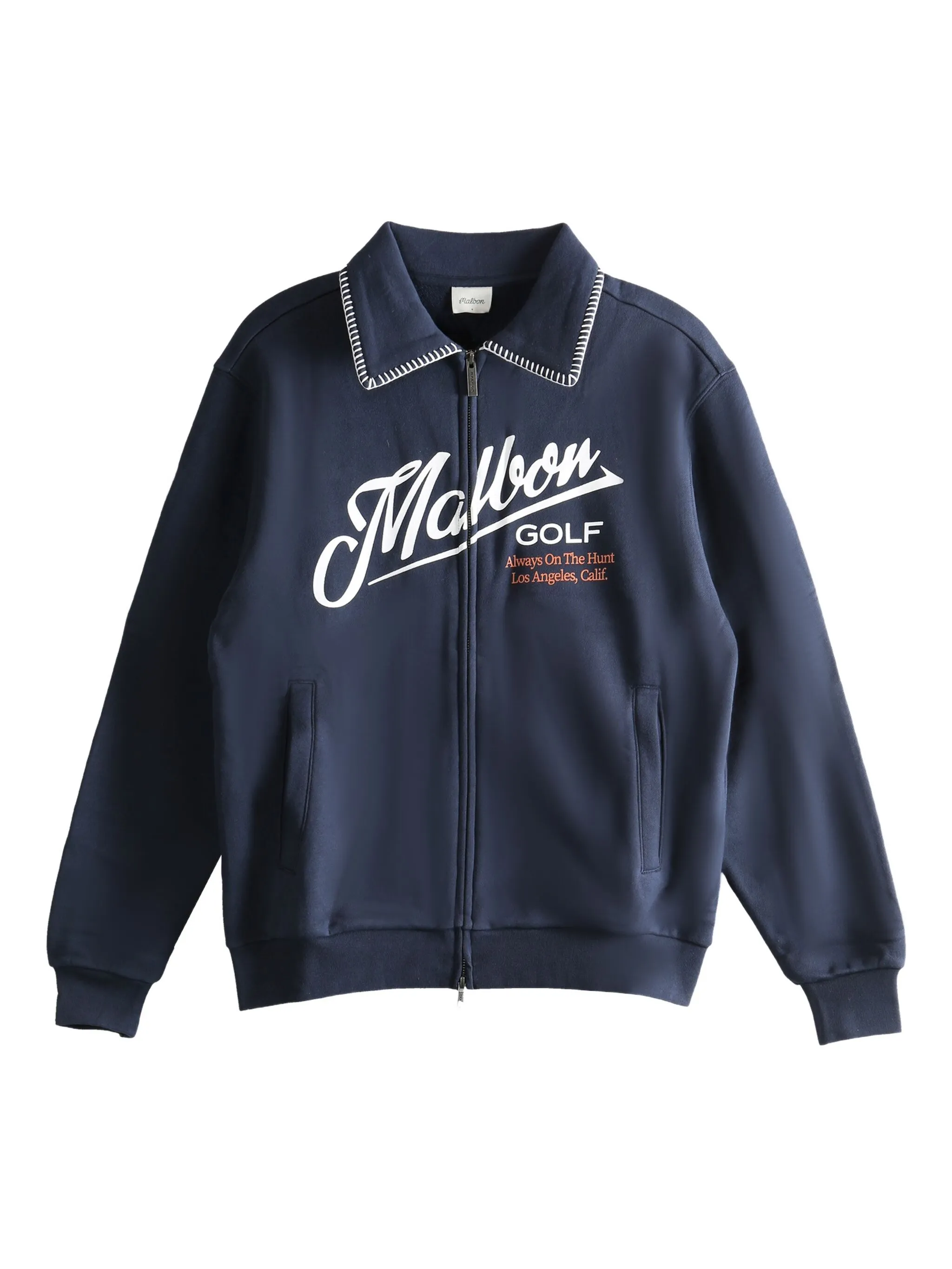 Толстовка на молнии Malbon Golf, синий
Толстовка на молнии Malbon Golf, синий