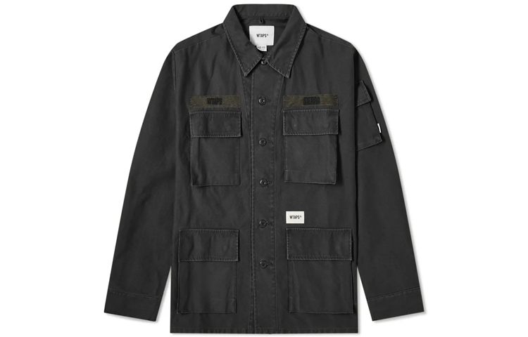 Рубашка унисекс WTAPS, черный
Рубашка унисекс WTAPS, черный