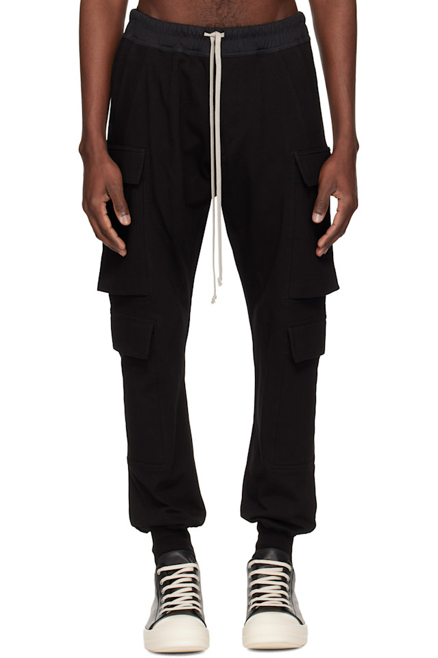 Брюки мегакарго «Храмовый мастодонт» Rick Owens, черный
Брюки мегакарго «Храмовый мастодонт» Rick Owens, черный