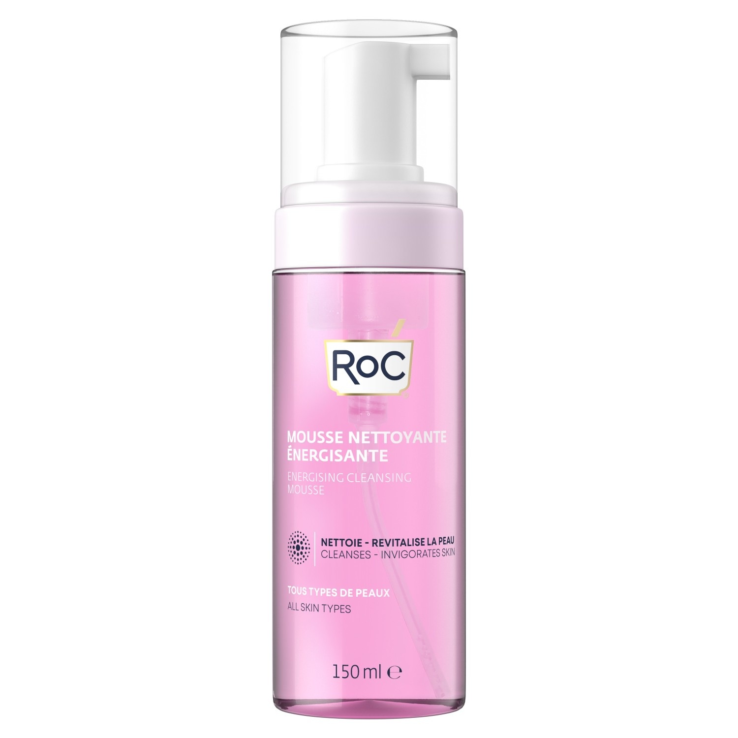 Очищающая пенка для лица energising cleansing mousse Roc, объем 150 мл
Очищающая пенка для лица energising cleansing mousse Roc, объем 150 мл