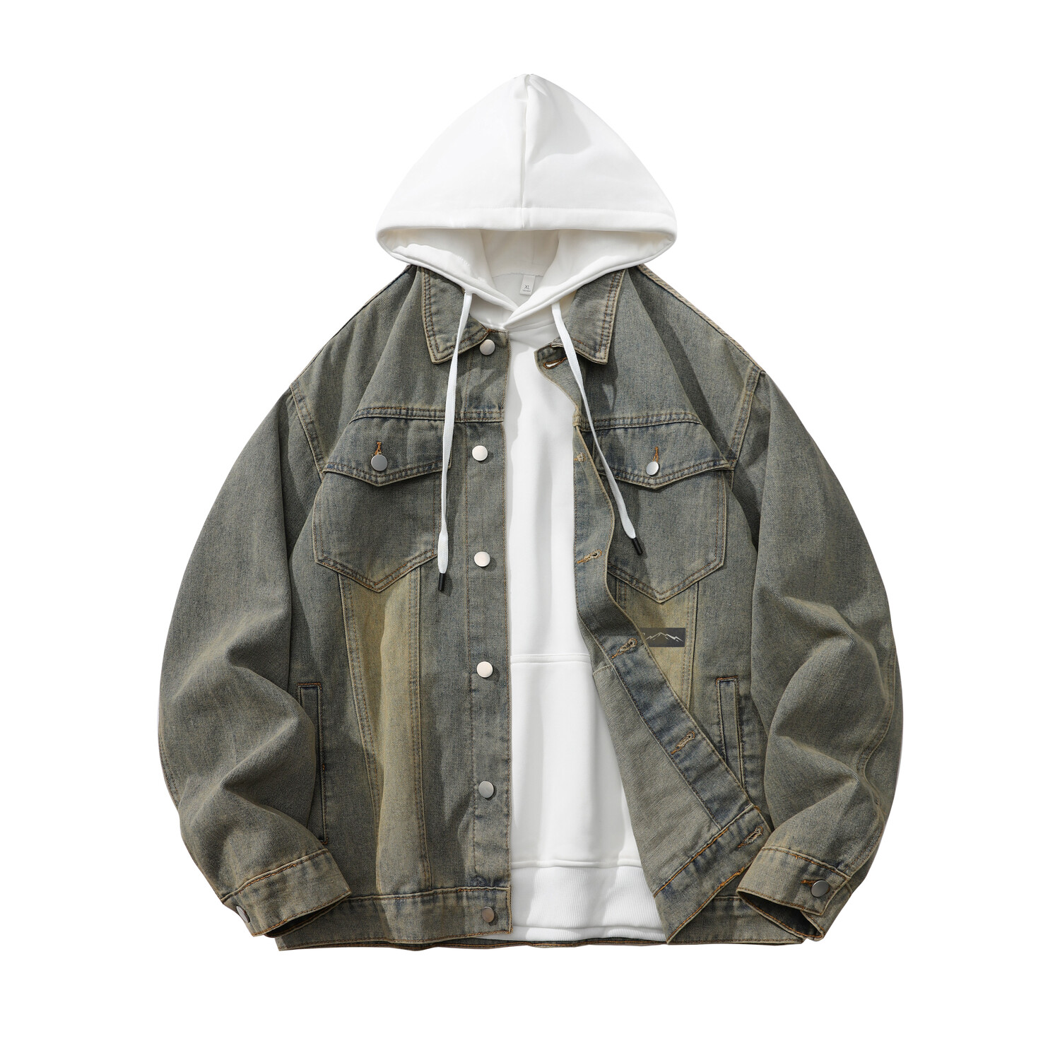 Джинсовая куртка унисекс LIVINGTOWN, Синий 
Джинсовая куртка унисекс LIVINGTOWN, Синий