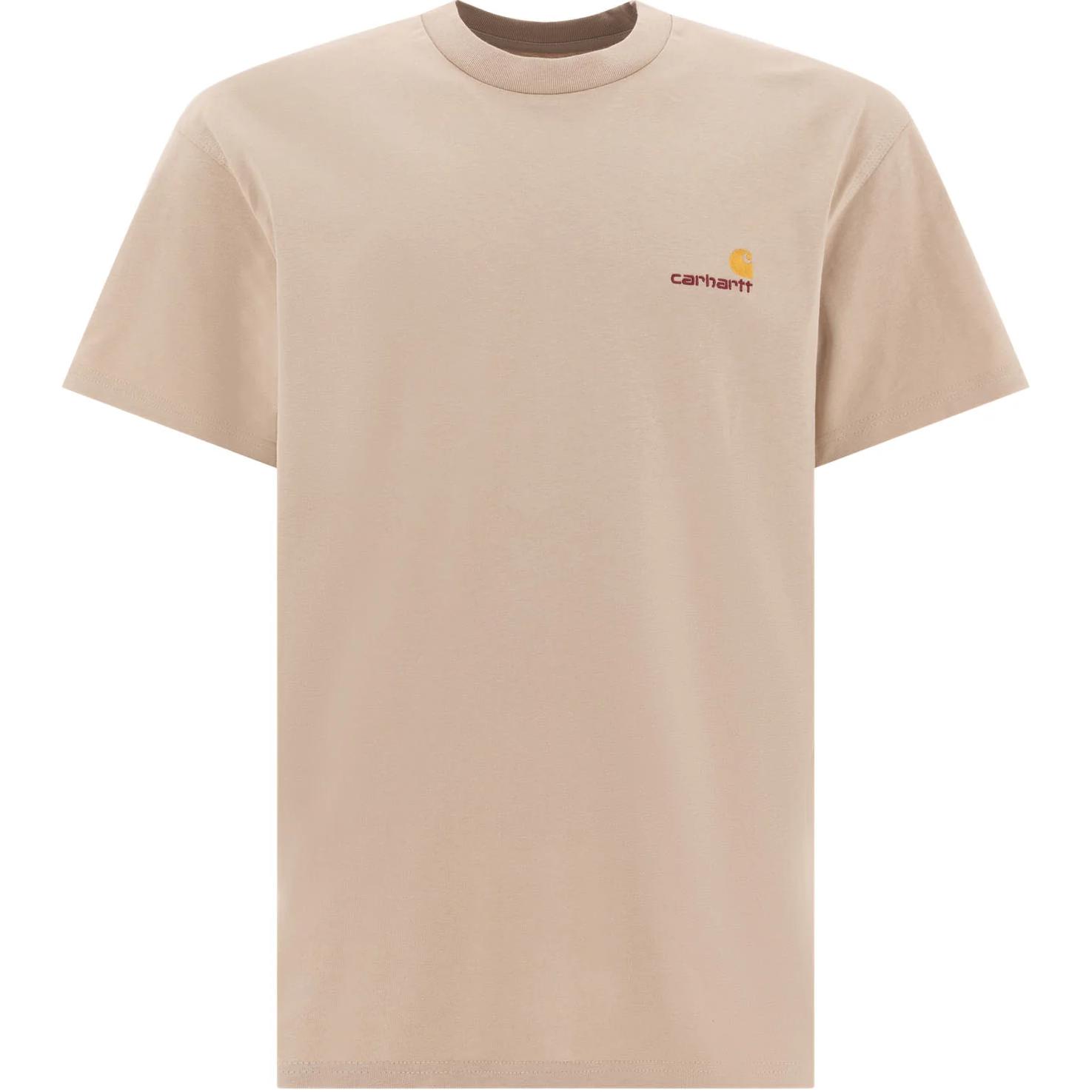 Футболка с американским принтом S/S Carhartt WIP, бежевый
Футболка с американским принтом S/S Carhartt WIP, бежевый