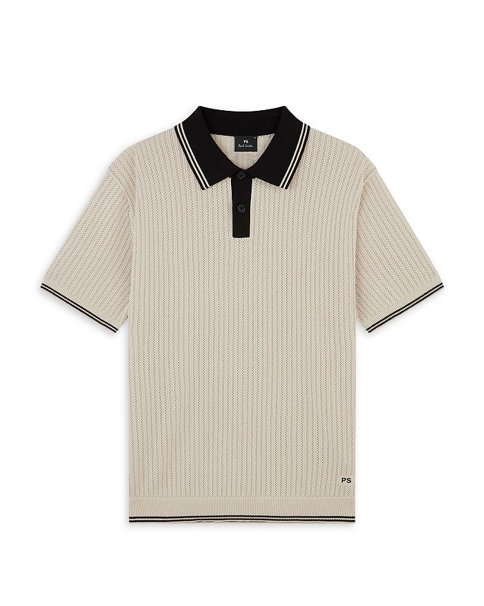 Вязаный поло-свитер PS Paul Smith, слоновая кость/кремовый
Вязаный поло-свитер PS Paul Smith, слоновая кость/кремовый