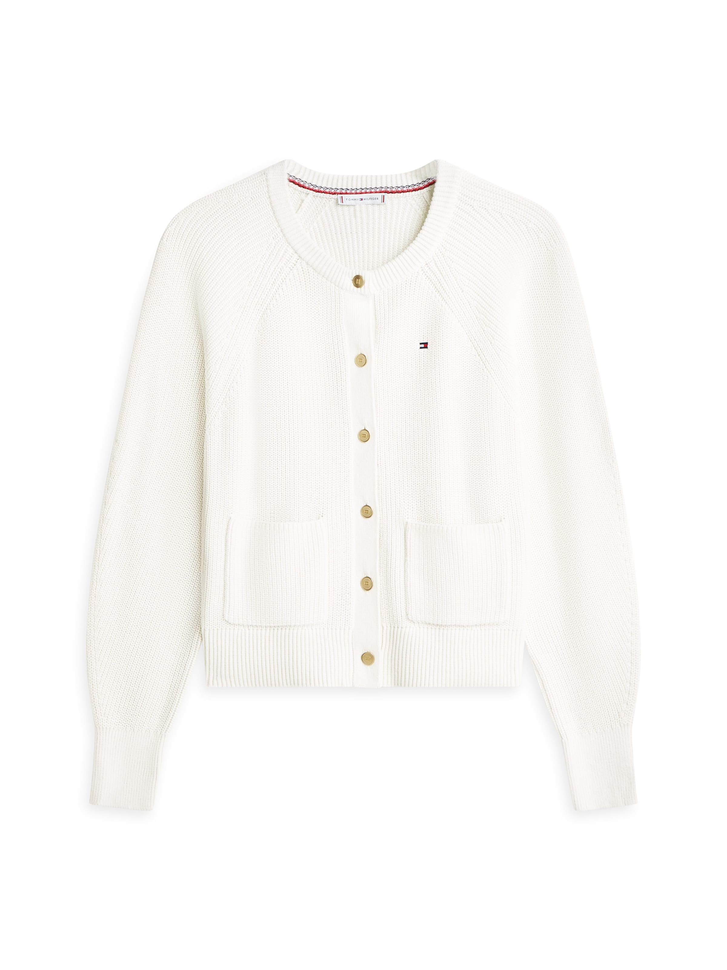 TOMMY HILFIGER Вязаный кардиган в белом цвете
TOMMY HILFIGER Вязаный кардиган в белом цвете