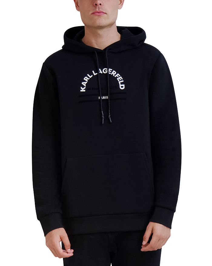 Толстовка с капюшоном Slim Fit с изогнутым логотипом KARL LAGERFELD PARIS, черный
Толстовка с капюшоном Slim Fit с изогнутым логотипом KARL LAGERFELD PARIS, черный