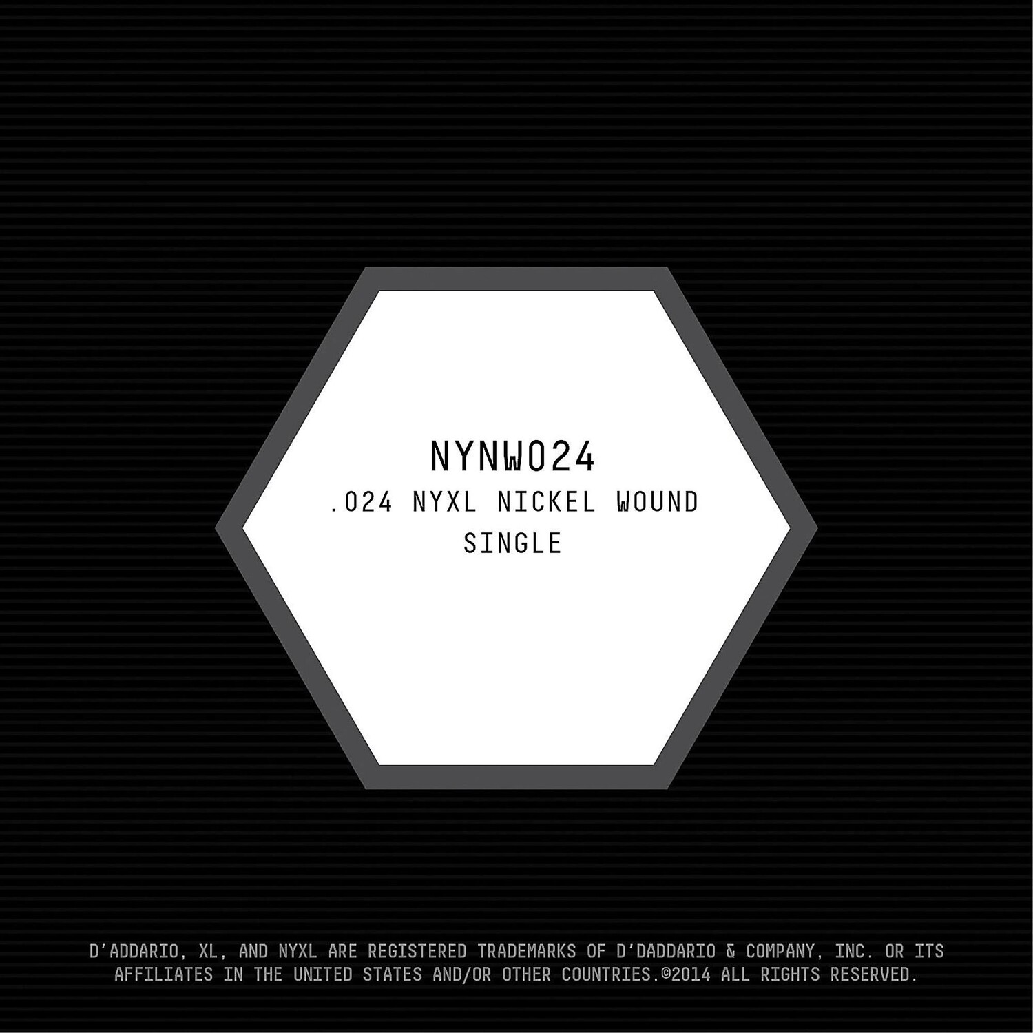 D'Addario NYNW024 NYXL Электрогитара, однострунная, с никелированной обмоткой, .024 
D'Addario NYNW024 NYXL Электрогитара, однострунная, с никелированной обмоткой, .024