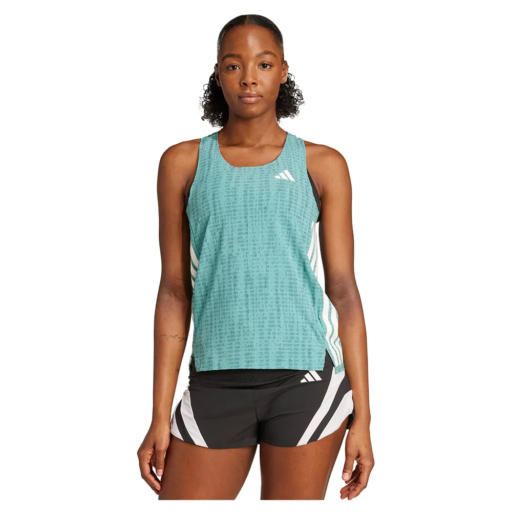 Футболка без рукавов adidas Adizero, синий
Футболка без рукавов adidas Adizero, синий