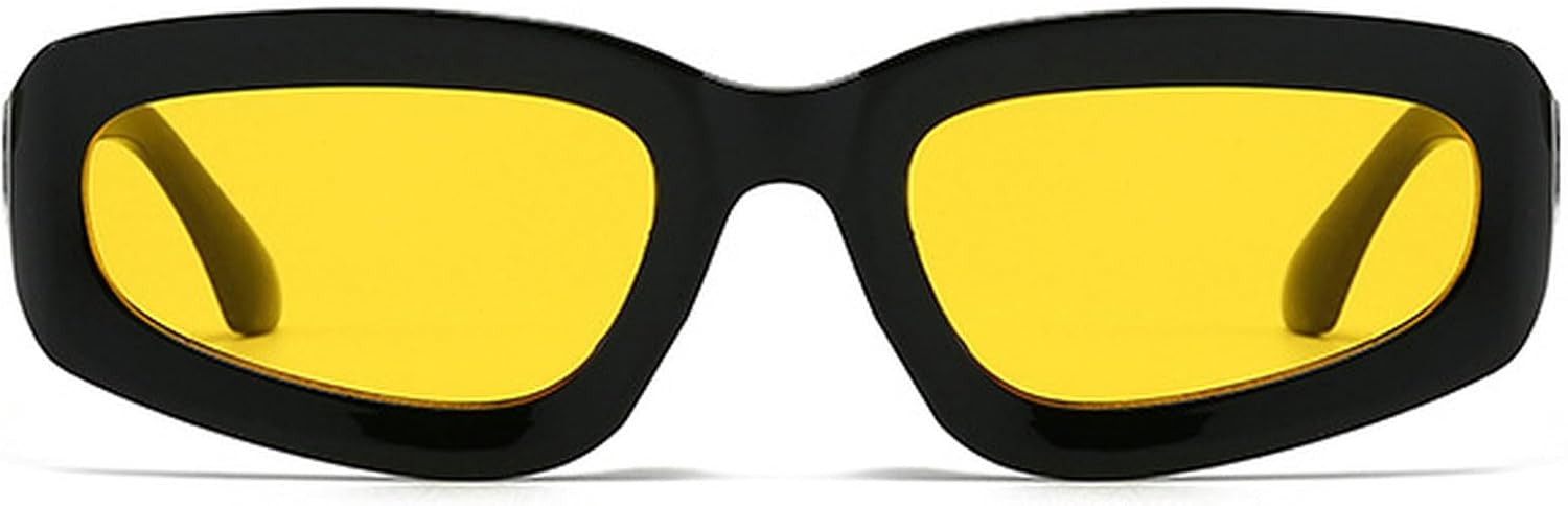 Ретро-солнцезащитные очки «кошачий глаз» для женщин, модные квадратные солнцезащитные очки в винтажном стиле, маленькая оправа, солнцезащитные очки в стиле 90-х, защита от УФ-излучения mincl, Black Yellow
Ретро-солнцезащитные очки «кошачий глаз» для женщин, модные квадратные солнцезащитные очки в винтажном стиле, маленькая оправа, солнцезащитные очки в стиле 90-х, защита от УФ-излучения mincl, Black Yellow