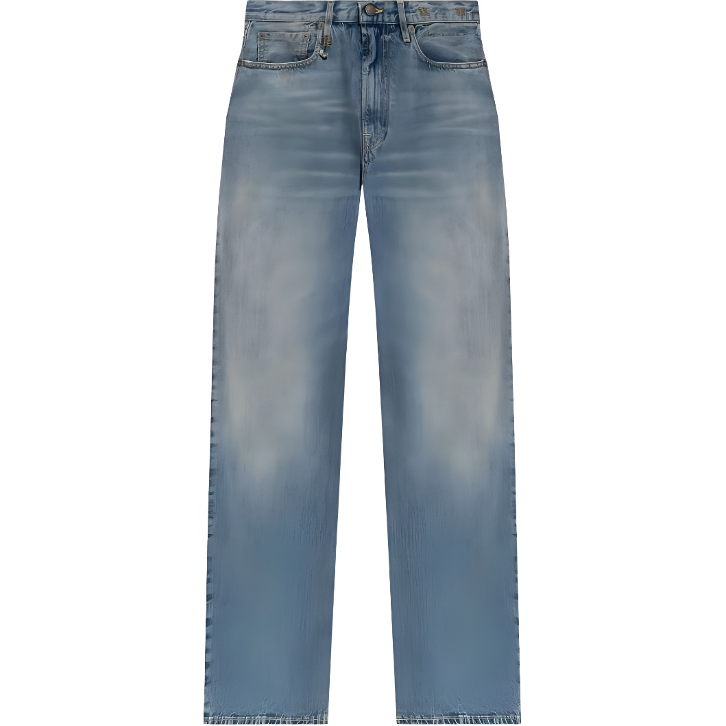 Широкие джинсы с потертостями R13, голубой
Широкие джинсы с потертостями R13, голубой
