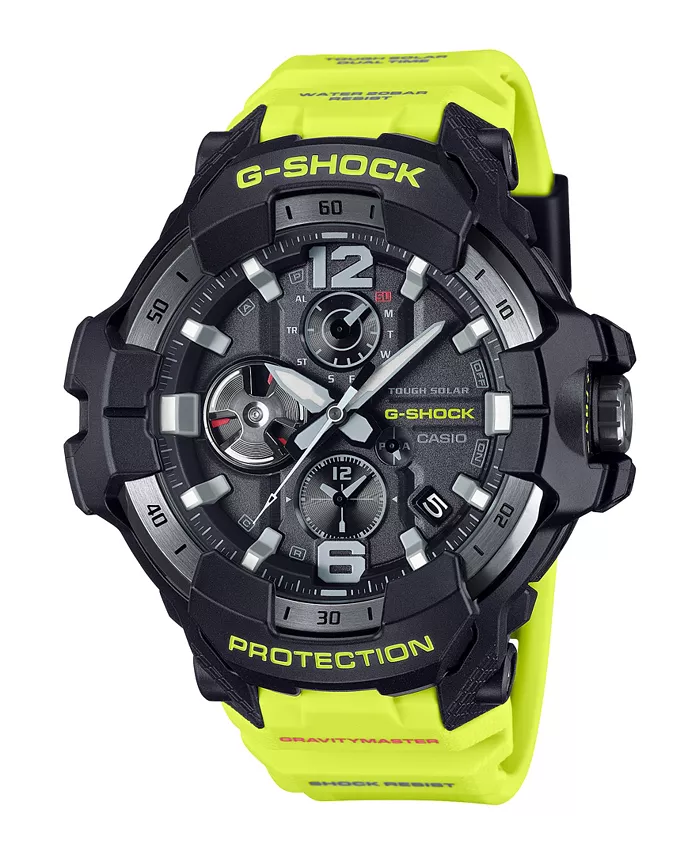 Мужские японские кварцевые часы с желтым корпусом из смолы, 54.7 мм G-Shock
Мужские японские кварцевые часы с желтым корпусом из смолы, 54.7 мм G-Shock