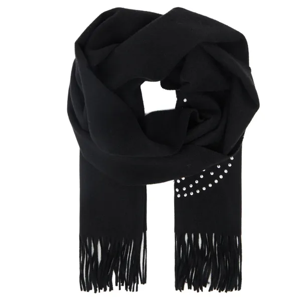 Шерстяной шарф Moschino, черный
Шерстяной шарф Moschino, черный