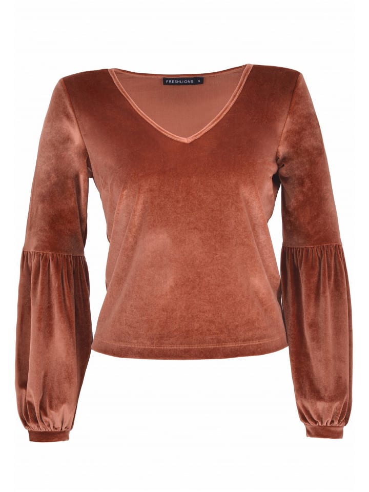 Рубашка с длинными рукавами Viveka цвета ржавчины Freshlions
Рубашка с длинными рукавами Viveka цвета ржавчины Freshlions