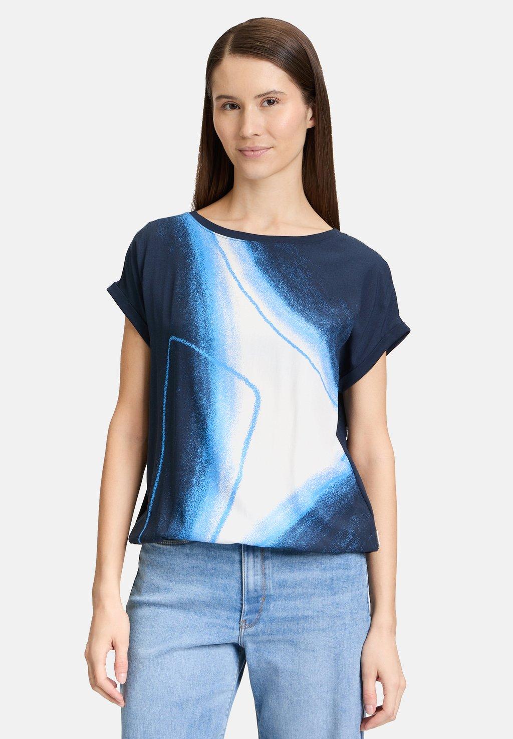 Футболка с принтом CASUAL-MIT Betty & Co, синий
Футболка с принтом CASUAL-MIT Betty & Co, синий