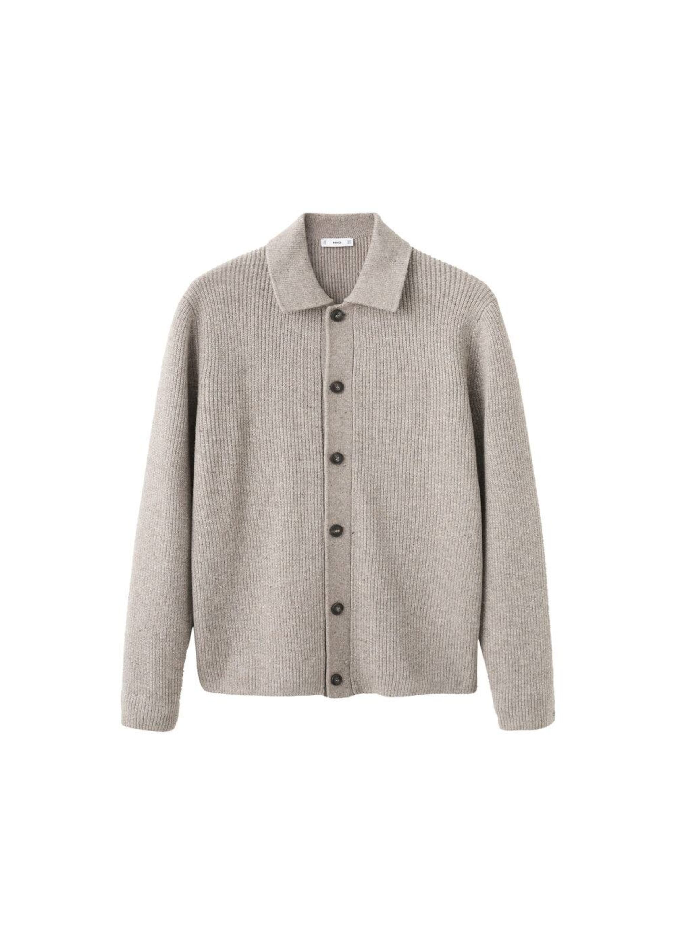 MANGO MAN Кардиган 'Dina' вязаный, светло-коричневый
MANGO MAN Кардиган 'Dina' вязаный, светло-коричневый