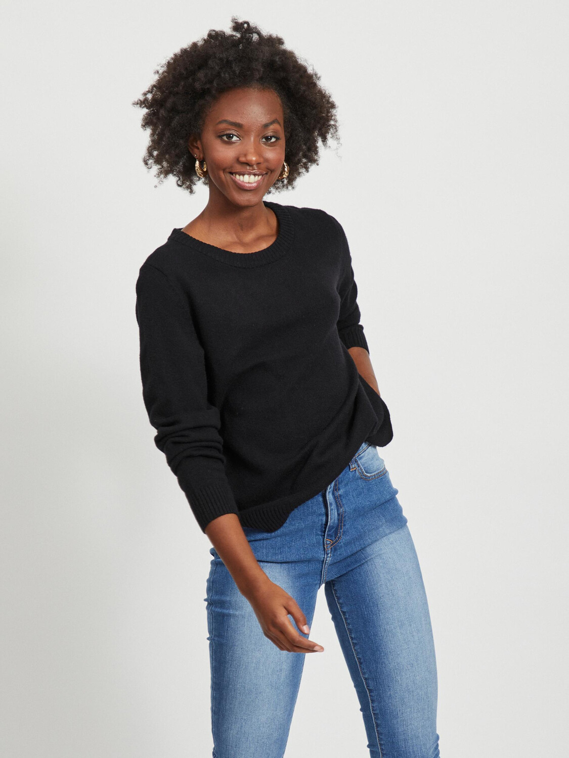 Свитер Vila Dünner Rundhals Strick VIRIL, черный
Свитер Vila Dünner Rundhals Strick VIRIL, черный