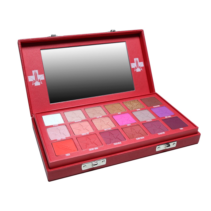 Палитра теней для век blood sugar eyeshadow palette Jeffree Star Cosmetics, количество 1 шт.
Палитра теней для век blood sugar eyeshadow palette Jeffree Star Cosmetics, количество 1 шт.