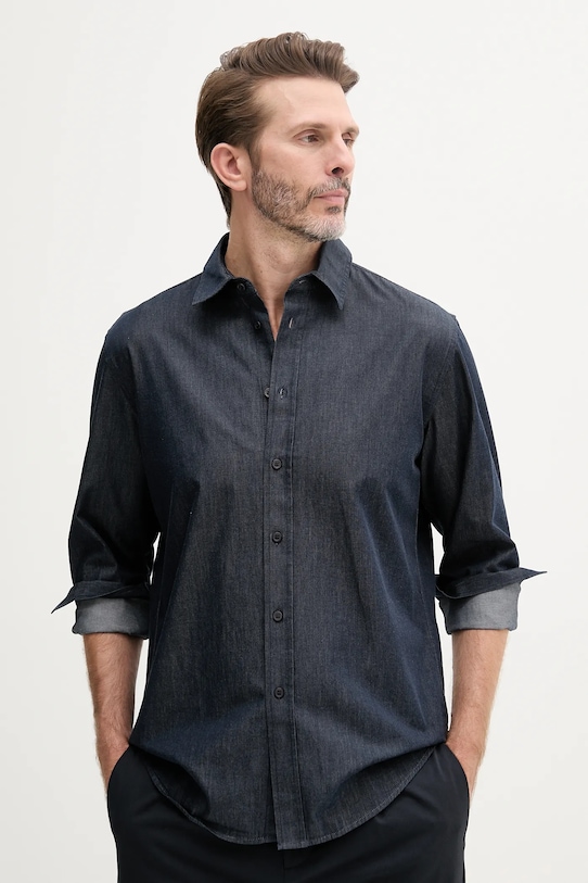 Хлопковая рубашка Sisley, темно-синий
Хлопковая рубашка Sisley, темно-синий