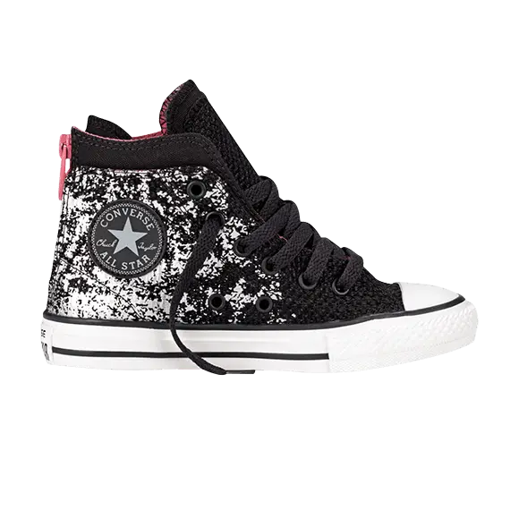Кроссовки Converse Chuck Taylor All Star Back Zip Hi GS 'Black', черный
Кроссовки Converse Chuck Taylor All Star Back Zip Hi GS 'Black', черный