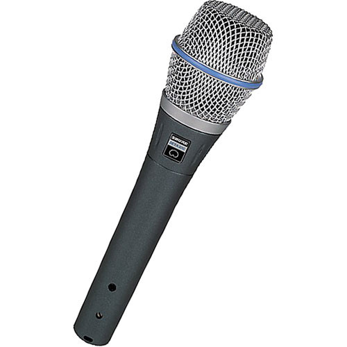 Ручной микрофон Shure BETA87C - Cardioid Condenser Mic BETA87C
Ручной микрофон Shure BETA87C - Cardioid Condenser Mic BETA87C