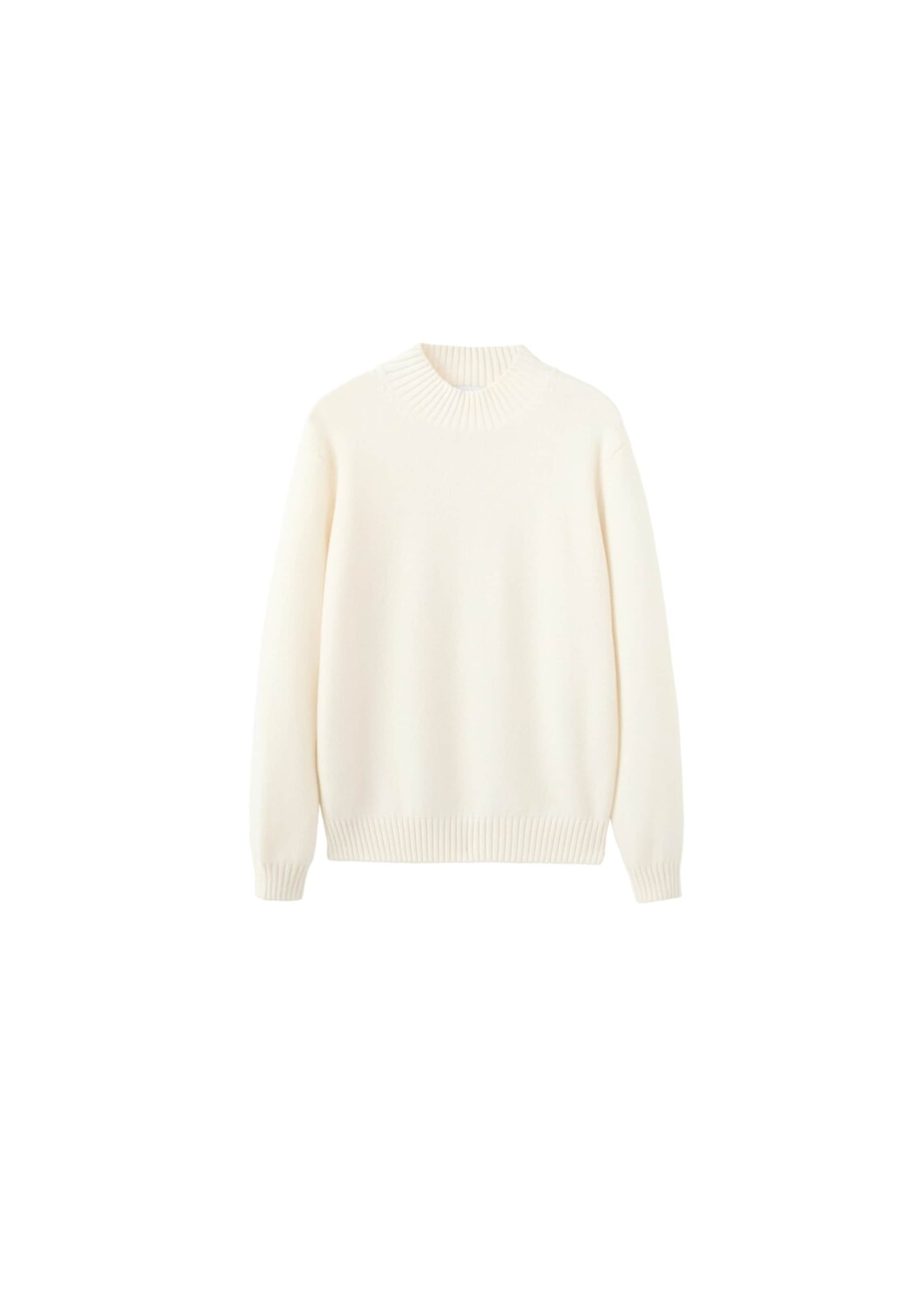 MANGO MAN Свитер 'lorym' в белом цвете
MANGO MAN Свитер 'lorym' в белом цвете