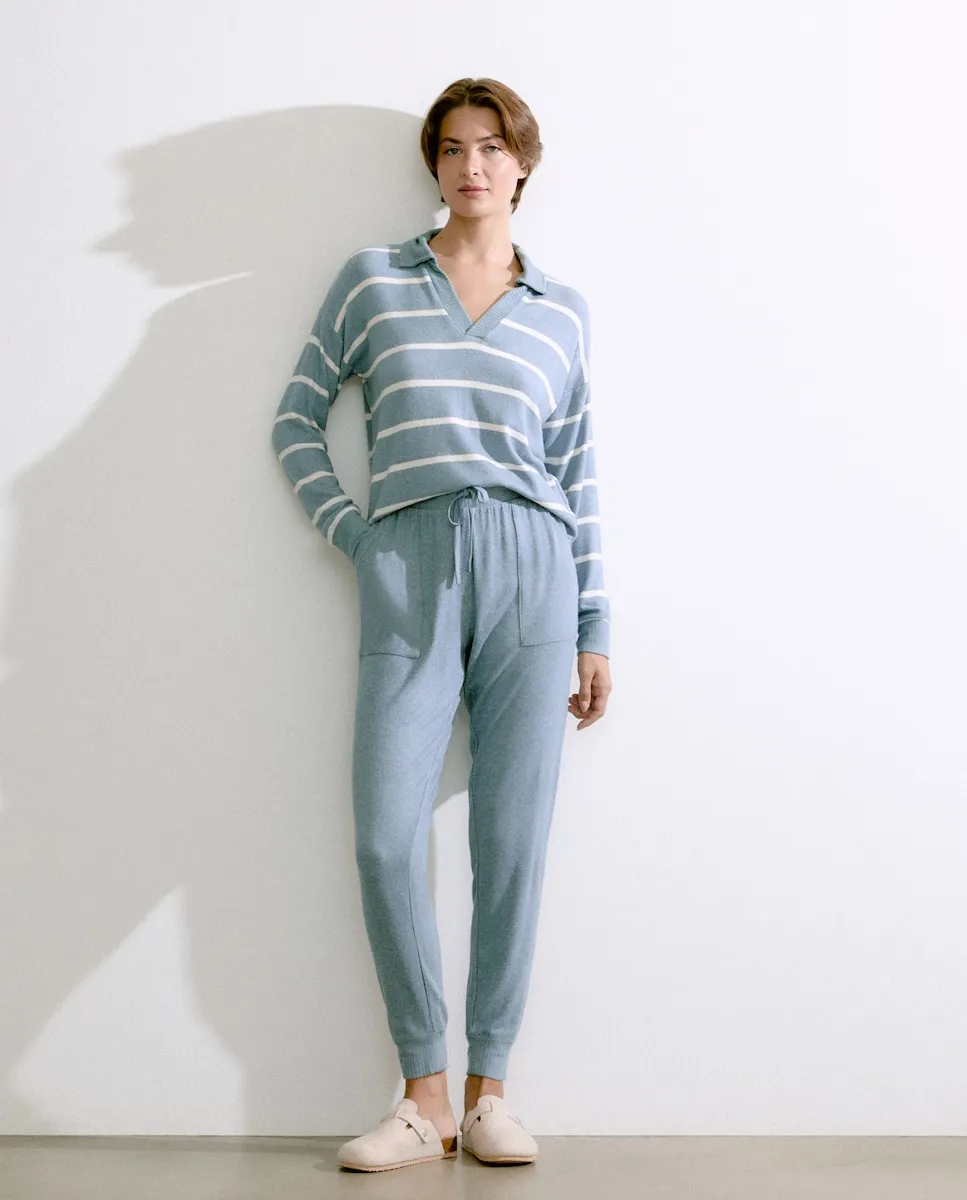 Женские брюки с манжетами Énfasis, синий
Женские брюки с манжетами Énfasis, синий