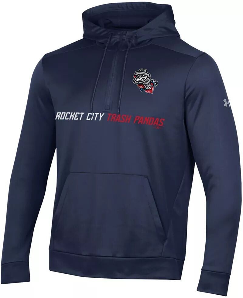 Мужская темно-синяя толстовка на молнии 1/4 Under Armour Rocket City Trash Pandas
Мужская темно-синяя толстовка на молнии 1/4 Under Armour Rocket City Trash Pandas