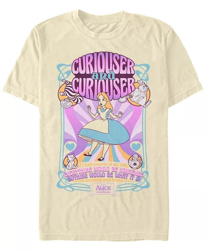 Мужская футболка с короткими рукавами в психоделическом стиле «Алиса в стране чудес» Fifth Sun, слоновая кость
Мужская футболка с короткими рукавами в психоделическом стиле «Алиса в стране чудес» Fifth Sun, слоновая кость